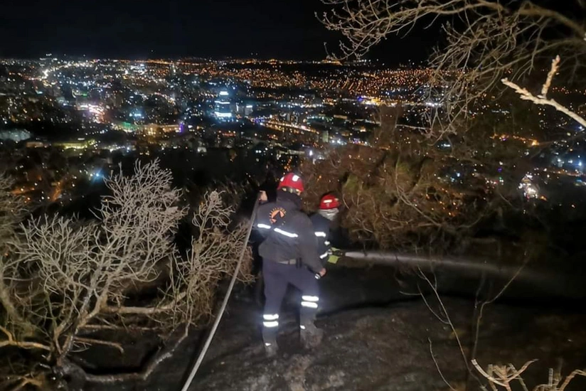 Tbilisidə baş verən yanğın lokallaşdırıldı - YENİLƏNİB