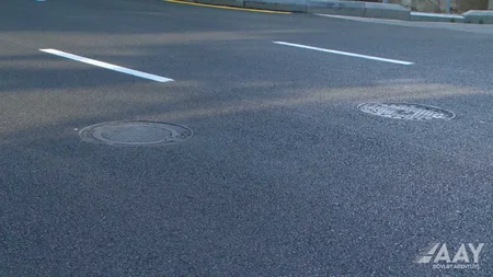 Bakının Zivərbəy Əhmədbəyov küçəsi təmir edilib