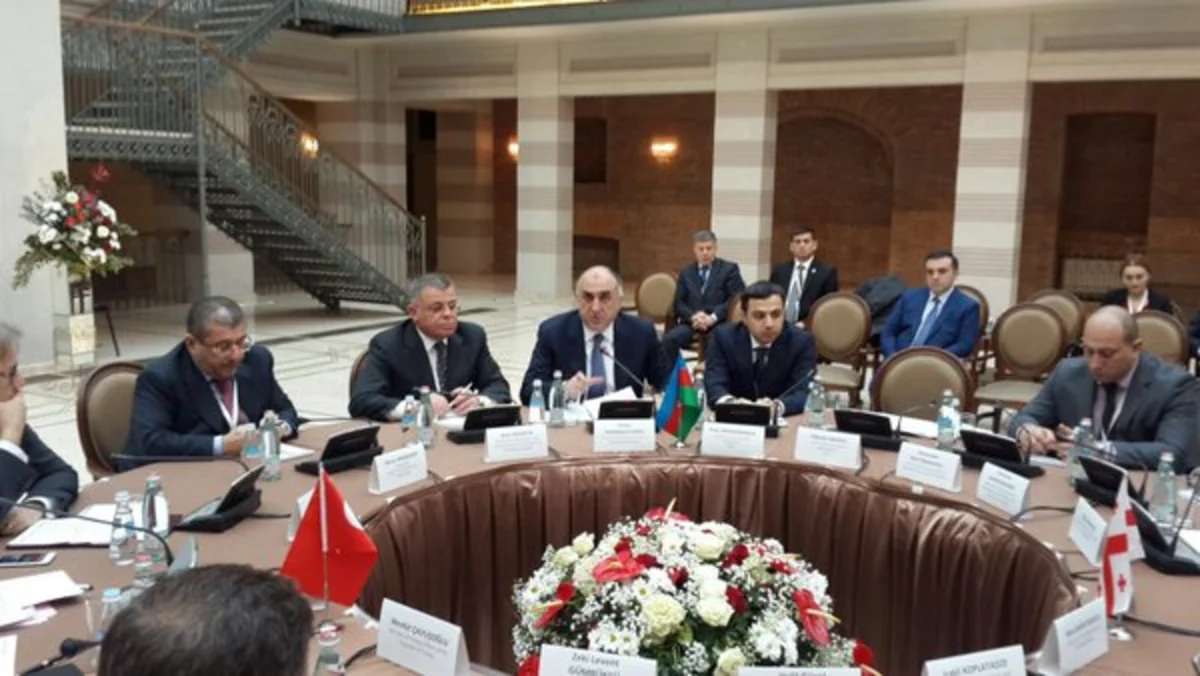 Məmmədyarov: Xarici işlər nazirlərinin üçtərəfli görüşü əməkdaşlıq üçün çox səmərəli platformadır