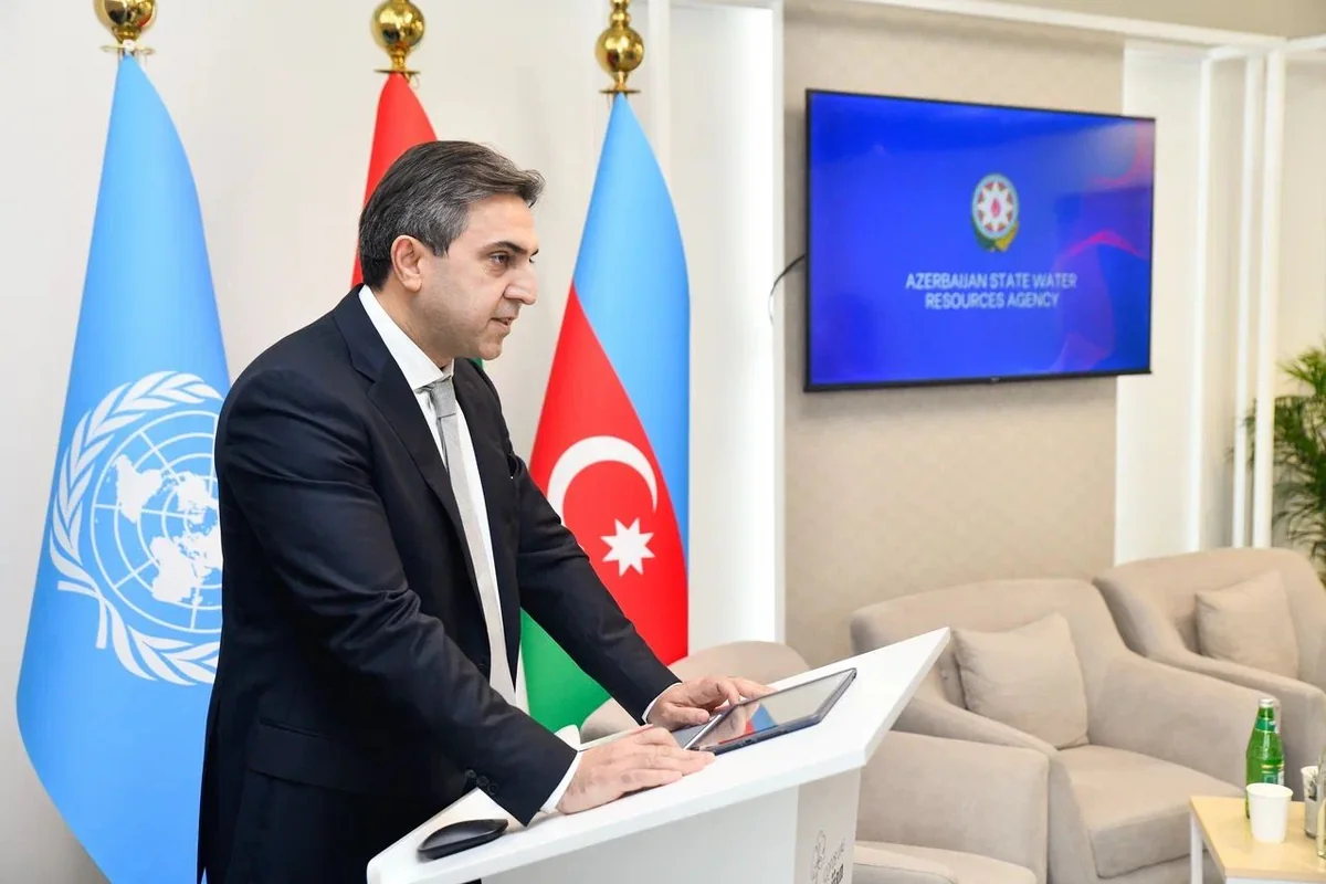 Azerbaijan informs COP28 participants about water resources