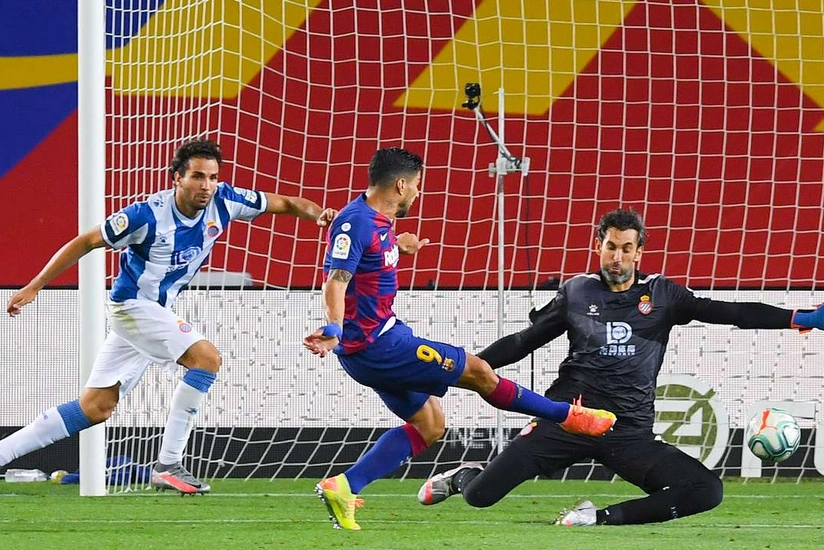 Barselona Espanyolu aşağı liqaya endirdi