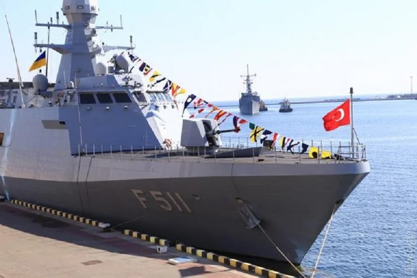 Боевые корабли ВМС Турции прибыли в Новороссийск