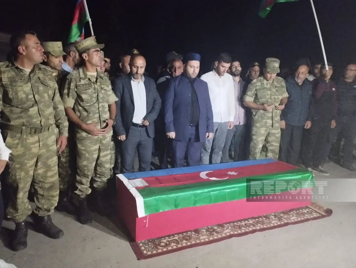 On dörd gündən sonra nəşi tapılan şəhid torpağa tapşırılıb