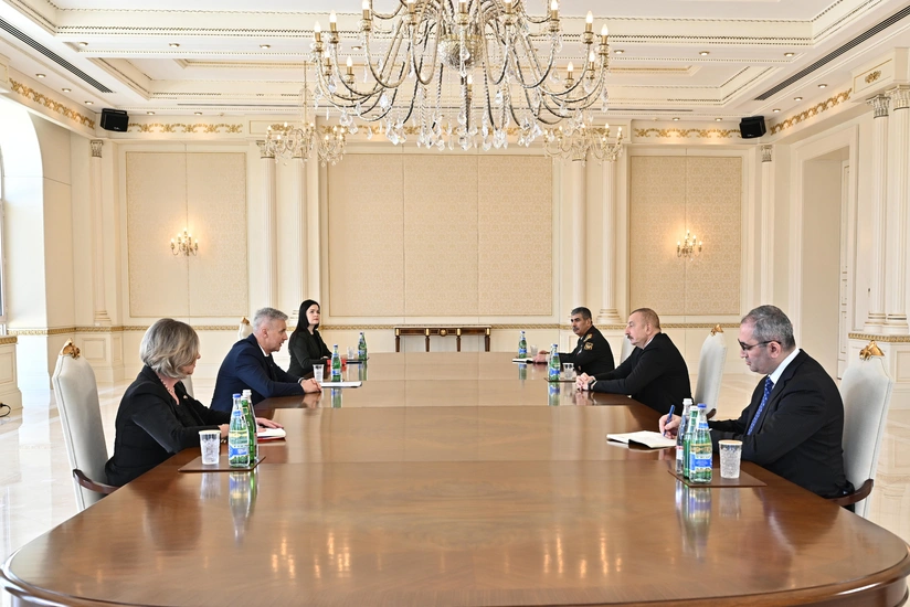 Ilham Aliyev receives Latvian Deputy Prime Minister