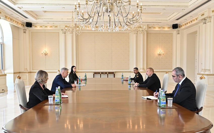 Ilham Aliyev receives Latvian Deputy Prime Minister