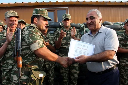 ​ADİU-nun professor-müəllim heyəti və tələbələri cəbhə bölgəsində olublar