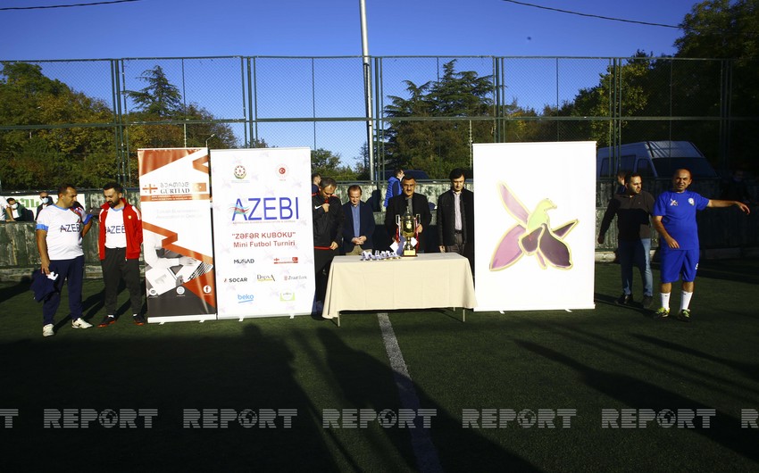 Tbilisidə Azərbaycanın Zəfərinin ildönümünə həsr olunan futbol turniri başlayıb