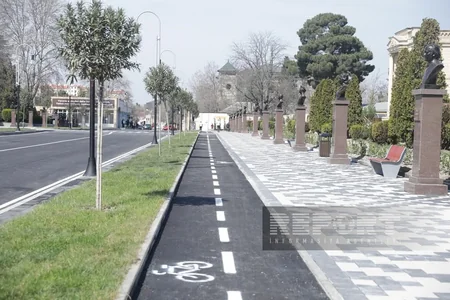 Xaçmazda Şəxsiyyətlər parkı əsaslı təmir olunub