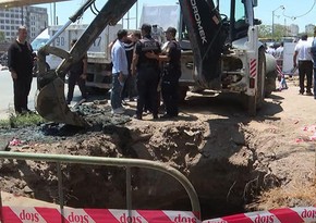Bakıda kanalizasiyaya düşən gəncin meyiti tapılıb