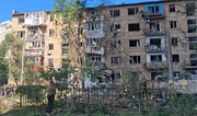 Rusiyanın kütləvi dron və raket hücumuna məruz qalan Ukraynadan FOTOREPORTAJ