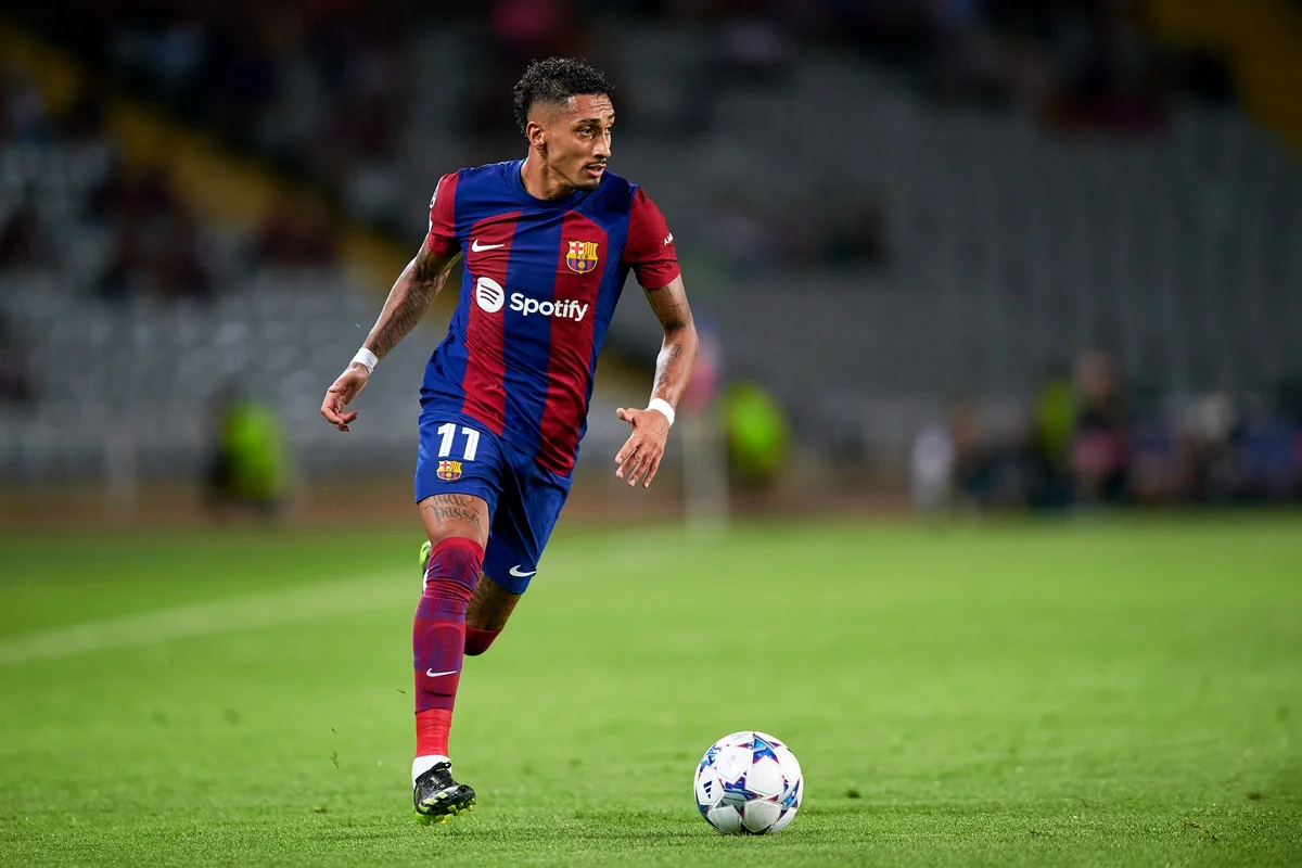 Raphinha closes in on remarkable Lionel Messi record