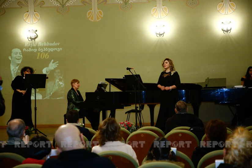 Tbilisidə Rəşid Behbudovun xatirəsi konsert proqramı ilə yad edilib