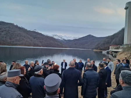 В Гейгельском национальном парке в водоем выпущено более 1 500 мальков
