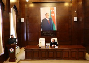 Azərbaycanın yeni Hərbi prokuroru kollektivə təqdim olunub