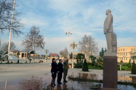 Bərdə şəhərində hərbi vətənpərvərlik tədbiri keçirilib
