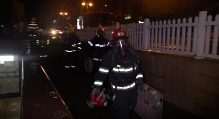 Metroda yanğın hadisələri üzrə təlim keçirilib