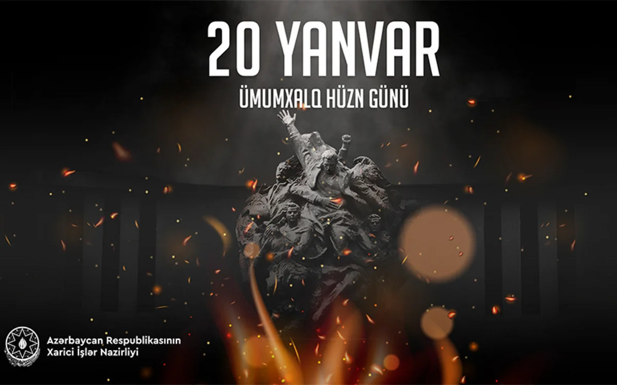 XİN: 20 Yanvar şəhidlərimizin əziz xatirəsini ehtiramla yad edirik