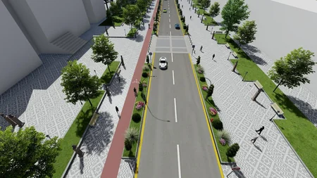 Xaçmaz şəhərindəki Şəxsiyyətlər parkı yenidən qurulur