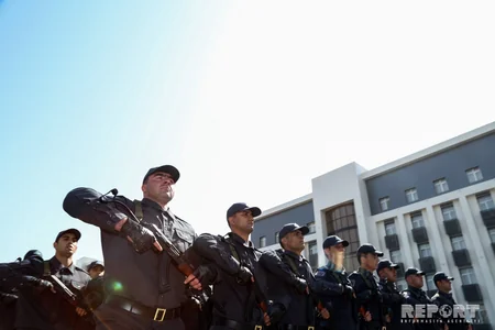 100-year old Azerbaijani police - PHOTOREPORT