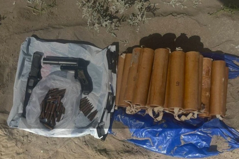 Şüvəlanda çimərlik ərazisində silahlar aşkar olunub