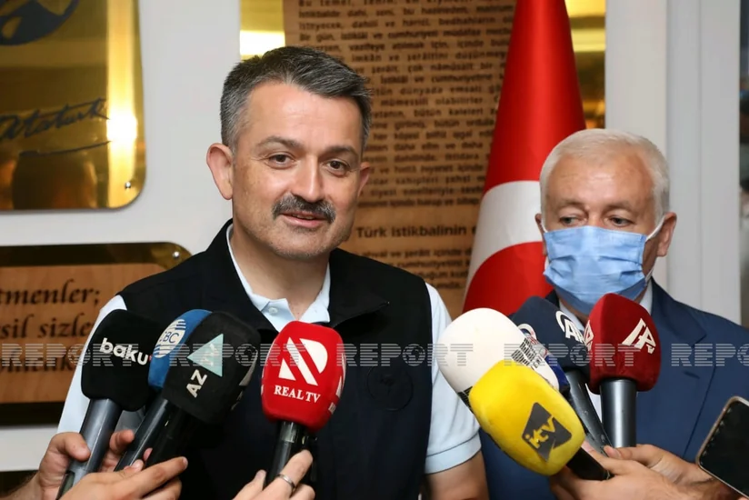 Пакдемирли: Увидел самоотверженность азербайджанских пожарных в их глазах