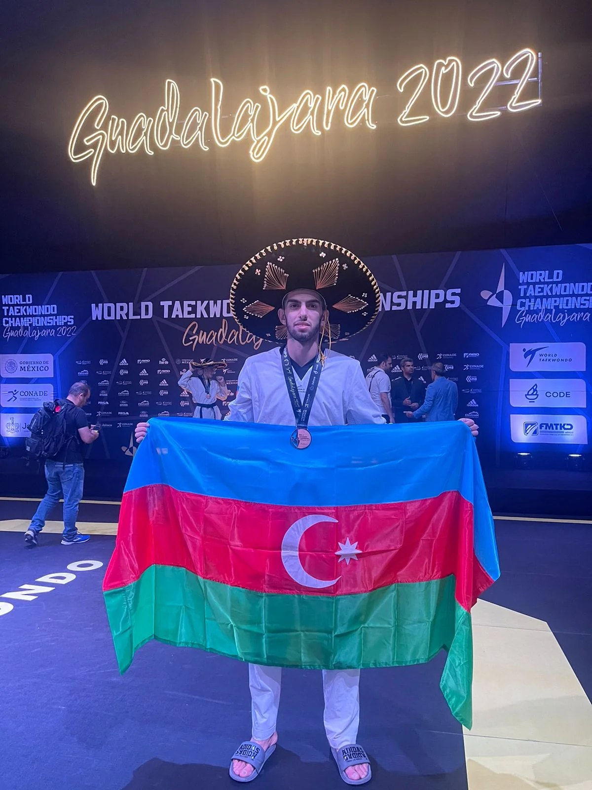 Azərbaycan taekvondoçusu dünya çempionatında bürünc medal qazanıb