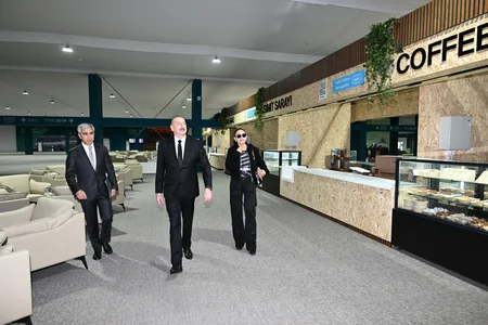 İlham Əliyev Bakı Olimpiya Stadionunun ərazisində COP29-la bağlı yaradılan şəraitlə tanış olub - YENİLƏNİB