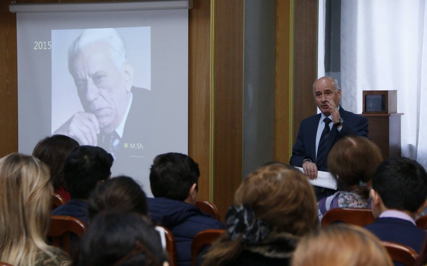 Teatr Muzeyində Bəxtiyar Vahabzadənin 90 illik yubileyi qeyd olunub