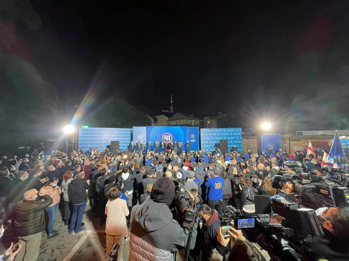 “Gürcü Arzusu” seçkilərdə qələbəni qeyd edir