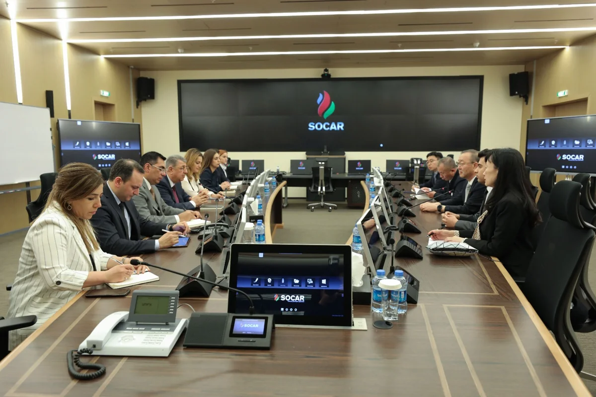 Состоялась встреча между SOCAR и Китайским нефтяным университетом