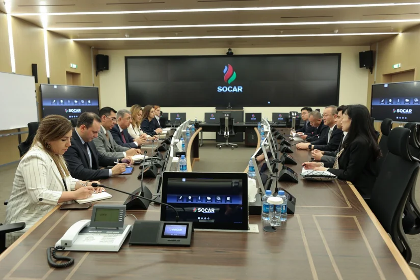 Состоялась встреча между SOCAR и Китайским нефтяным университетом