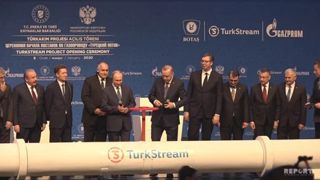 “Türk axını” qaz boru xəttinin açılış mərasimi keçirilib - FOTO - VİDEO - YENİLƏNİB