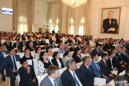 Gəncədə terrorçuluğa qarşı mübarizəyə dair elmi-praktiki konfrans keçirilib - VİDEO - YENİLƏNİB