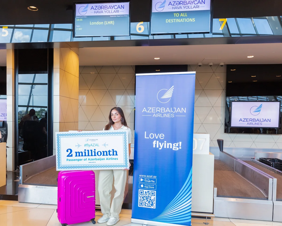 AZAL iki milyonuncu sərnişinini mükafatlandırıb