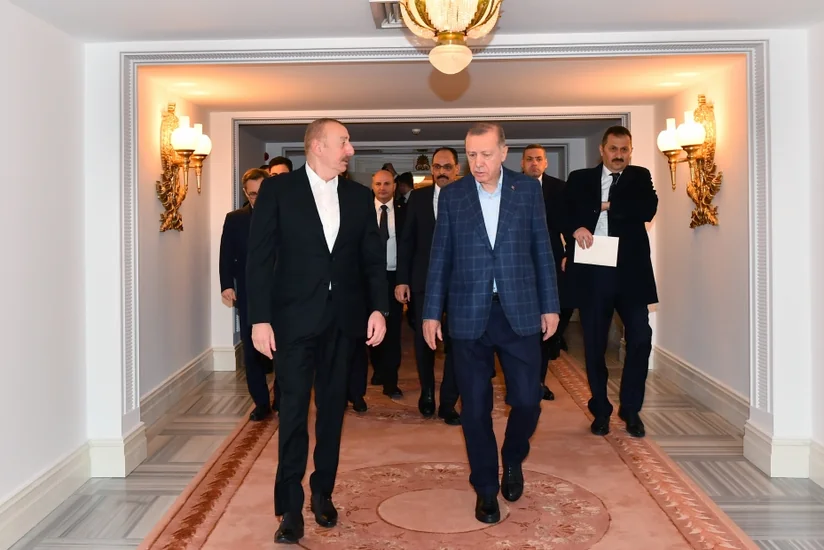 İlham Əliyev və Rəcəb Tayyib Ərdoğan Ermənistan-Azərbaycan münasibətlərinin normallaşdırılması barədə fikir mübadiləsi aparıblar