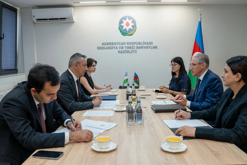 Azerbaijan, Uzbekistan explore environmental collaboration