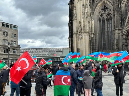 Action to commemorate victims of Khojaly genocide held in Germany