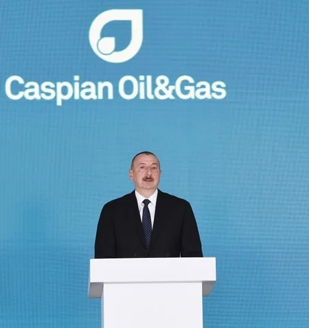 Prezident İlham Əliyev XXVI Beynəlxalq “Xəzər Neft və Qaz-2019” sərgi və konfransının açılışında iştirak edib - YENİLƏNİB