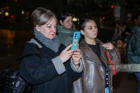 Bakıda Zəfər Günü münasibətilə hərbi orkestrlərin ifasında nümunəvi çıxışlar olub