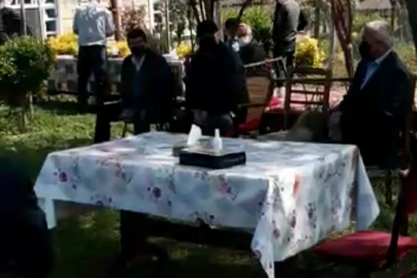 Masallıda yas mərasimi təşkil edən şəxslər cərimələnib