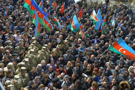Azərbaycan ordusunun şəhid polkovniki və onun əsgəri Şəhidlər Xiyabanında dəfn edilib - FOTO - YENİLƏNİB