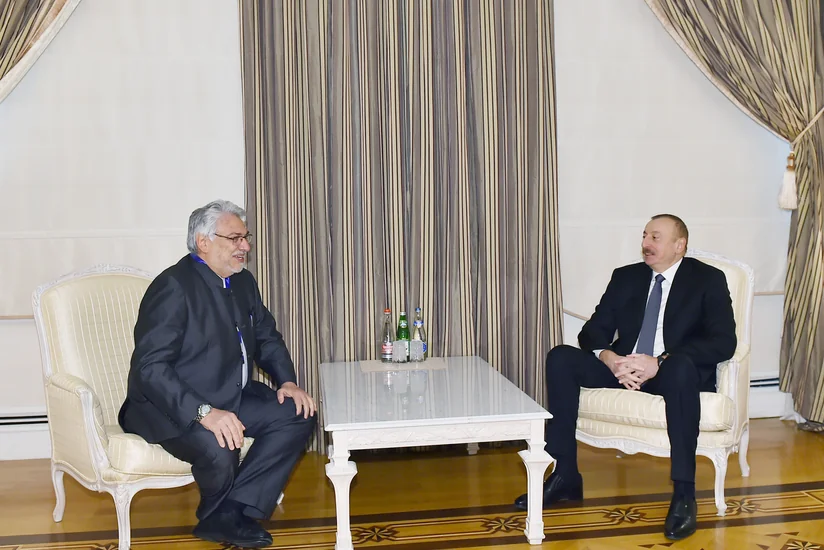 President Ilham Aliyev receives President of Paraguayan Senate - UPDATED