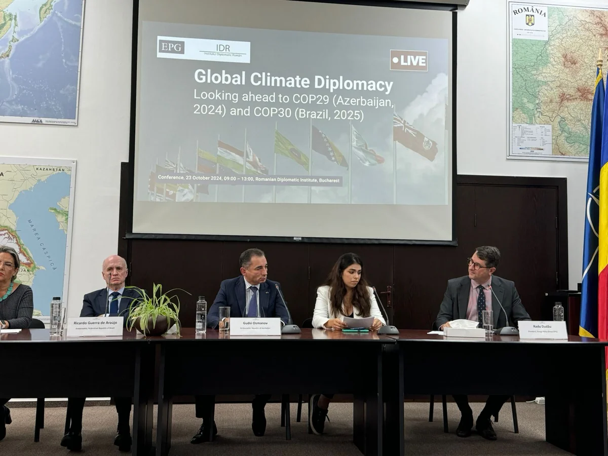 Rumıniyada COP29-a həsr olunan panel müzakirələr keçirilib