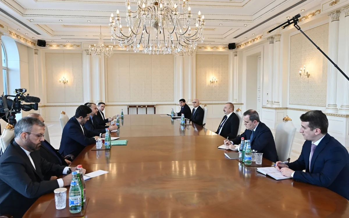 Ilham Aliyev receives Iranian foreign minister