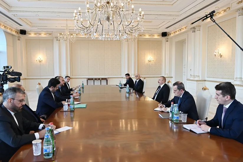 Ilham Aliyev receives Iranian foreign minister