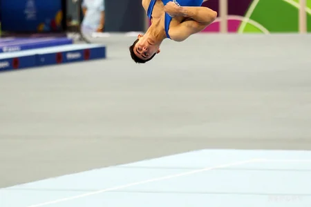 Milli Gimnastika Arenasında festival ab-havası - FOTOREPORTAJ