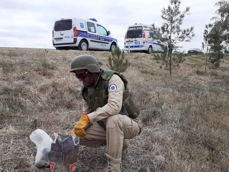 Ucarda qumbara tapılıb