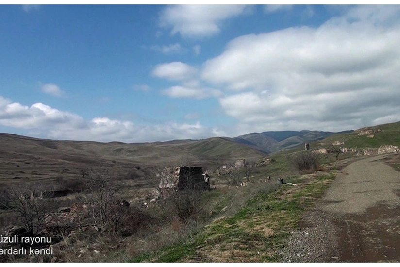 Video footage from liberated Sardarli village of Fuzuli district