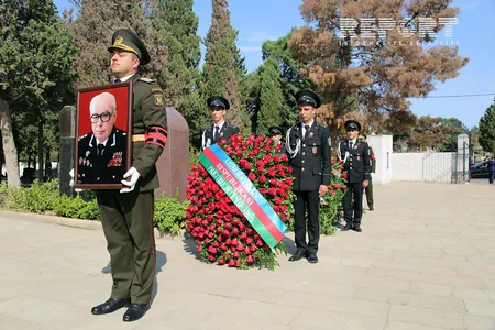 General-leytenant Ziya Yusifzadə II Fəxri Xiyabanda dəfn olunub - FOTO
