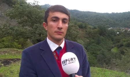 Lerik sakini həyətində nadir rast gəlinən heyvan aşkar edib